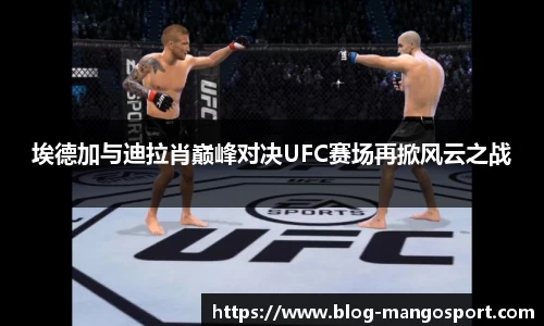 埃德加与迪拉肖巅峰对决UFC赛场再掀风云之战